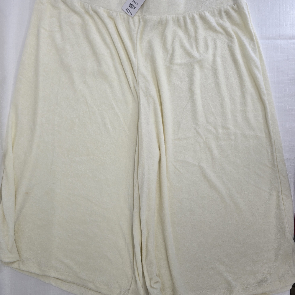 Suzanne Betro Cream Relaxed Pants